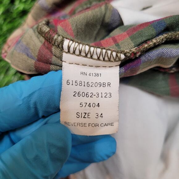 VTG 80s Polo Ralph Lauren Pleated Shorts 33 Waist USA Made Preppy - Picture 11 of 11